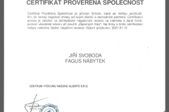 Certifikáty a osvědčení